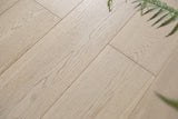 Engineered European Oak Straight Plank Flooring AB Grade 1900 × 190 × 15 mm 4 mm oak surface Wash Oak