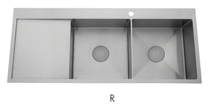 2025 Premium Gunmetal Double Bowl Kitchen Sink | 304 Stainless Steel | PVD Finish | Undermount/Topmount