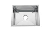 The First Polished stainless steel 304 single big bowl kitchen sink hand made 550*450*250 mm