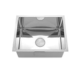 The First Polished stainless steel 304 single big bowl kitchen sink hand made 550*450*250 mm