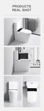 Rimless Tornado Turbo Flush Close-Coupld Smart Toilet with Auto Open Bidet Seat | Blushtaps