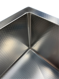 304 HoneyComb Stainless Steel | Single Bowl with Drainer | PVD Finish | 1120mm 1220mm