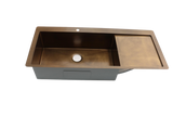 Antique brass Gold Kitchen Sink | 304 Stainless Steel | Double Bowl 860*450*220  mm | PVD Finish