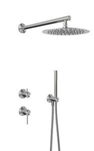 Marine Grade 316s Full Solid stainless steel Made wall mixer set with hand held Combo