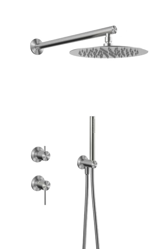 Marine Grade 316s Full Solid stainless steel Made wall mixer set with hand held Combo