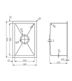 antique brass Luxury Vintage  Gold Kitchen Sink | 304 Stainless Steel | Single Bowl | PVD Finish