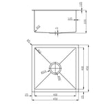 antique brass Luxury Vintage  Gold Kitchen Sink | 304 Stainless Steel | Single Bowl | PVD Finish