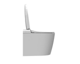 Rimless Flush Smart Toilet Wall Hung with Auto Open Bidet Seat & In-Wall Cistern | Blushtaps