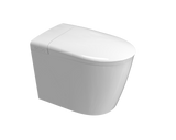 Rimless Flush Smart Toilet Wall Hung with Auto Open Bidet Seat & In-Wall Cistern | Blushtaps