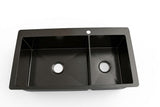 Gunmetal stainless steel Kitchen Sink | 304 Stainless Steel | Double Bowl 950*500*250  mm | PVD Finish