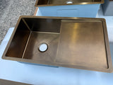 antique brass Luxury Vintage  Gold Kitchen Sink | 304 Stainless Steel | Single Bowl | PVD Finish