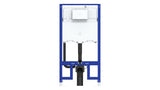 Rimless Tornado Wall Hung Flush Smart Toilet with Slim Bidet Seat & In-Wall Cistern | Blushtaps