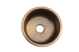 Antique brass Gold Kitchen Sink | 304 Stainless Steel | Single Bowl 550*450*250 mm | PVD Finish