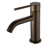 2026 new Antique Brass Low Mini Basin Mixer