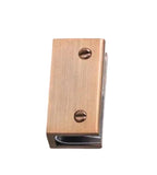2026 new Shower Glass Clamp in Antique Brass