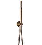 Antique Brass hand  held shower head slim style