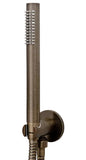 Antique Brass hand  held shower head slim style