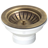 2026 Antique Brass Gold kitchen waste plug strainer