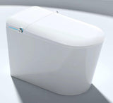 Rimless Flush Smart Toilet with Auto Open Bidet Seat Built in Cistern Foam Shield AI Voice Control | Blushtaps