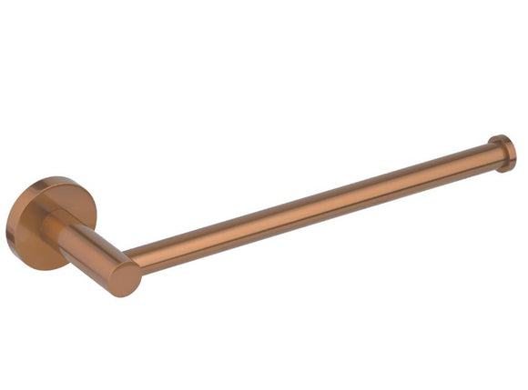 2024 Round New Toilet Roll Holder brushed copper hand towel holder