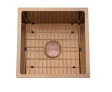 2026 Brushed Copper Gunmetal Kitchen Sink Bottom protector Grid suit Kitchen SINK bottom PROTECTOR – BRUSHED Gunmetal 650*400 mm bowl