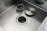 2025 Premium Gunmetal Double Bowl Kitchen Sink | 304 Stainless Steel | Right Drainer | Undermount/Topmount