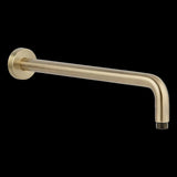 L shape wall shower arm 400 mm chrome polished stainless steel color Now 2026