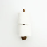 2024 Round New Toilet Roll Holder brushed copper hand towel holder