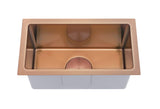New Burnished Copper stainless steel kitchen sink R10 hand made pantry 450*250 mm