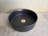 2021 Matte White Round 360 mm Dia top counter basin porcelain sink