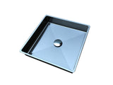 Ultra Modern burnished rose gold brass gold gunmetal black stainless steel basin