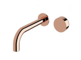 2023 shower Bath Burnished rose gold Gold Progressive Brass wall mixer tap faucet