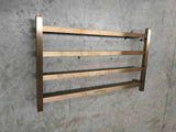 Brushed  Brass Gold Heated 304 s/steel Towel Rack 4 Bars hard wired AU standard