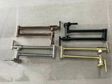 Matte Black Brushed Gold Nickel Copper Chrome wall mount fold-able pot filler tap cook top colors available
