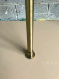 Brushed brass Gold Electric Heated  304S/steel Towel Rack hard wired floor ceiling