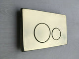 In Wall Concealed Cistern wall hung wall mount black Toilet suite buttons square