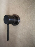 New Deep Burnished gunmetal Brushed mixer WELS WaterMark  round tap wall faucet