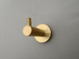 2023 Round New cloth hook holder Burnished Brushed Brass gold copper Brass Made