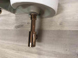 Polished Rose gold ROUND BOTTLE TRAP 32/40 mm WASTE for wall hung basin vanity
