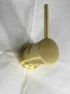 New matte black burnished brass gold rose gold wall mixer hand held shower set