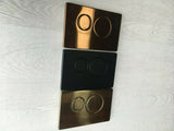 In Wall Concealed Cistern wall hung wall mount black Toilet suite buttons square