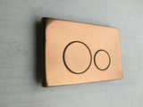 In Wall Concealed Cistern wall hung wall mount black Toilet suite buttons square