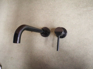 New Deep Burnished gunmetal Brushed mixer WELS WaterMark  round tap wall faucet