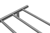 2023 Brushed Nickel stainless steel Heated Towel Rail rack Round AU 1000*620mm Timer