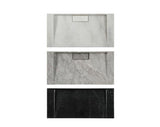 2023 Hand Crafted Marble Nature stone wash basin Carrara White Matt Grey Gloss Black wall hung