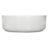 2021 Matte White Round 360 mm Dia top counter basin porcelain sink