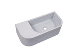 500*300 mm Ultra Modern man made wash basin counter top Wall Hung Basin White 2021