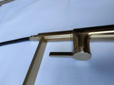 2023 Matte Black Brushed Gold Chrome Pull out Kitchen tap 3 way pure water PVD plated