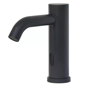 NO BATTERY OR POWER NEEDED Matte Black STAINLESS STEEL AUTOMATIC INFRARED SENSOR TOUCHLESS MIXER TAP FAUCET