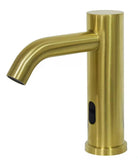 NO BATTERY OR POWER NEEDED BRUSHED NICKEL STAINLESS STEEL AUTOMATIC INFRARED SENSOR TOUCHLESS MIXER TAP FAUCET